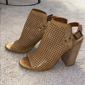 Altar’d State Camel Stacked Heels